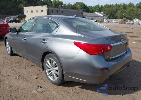 2015 Infiniti Q50 from USA, damaged, VIN JN1BV7AR1FM407698